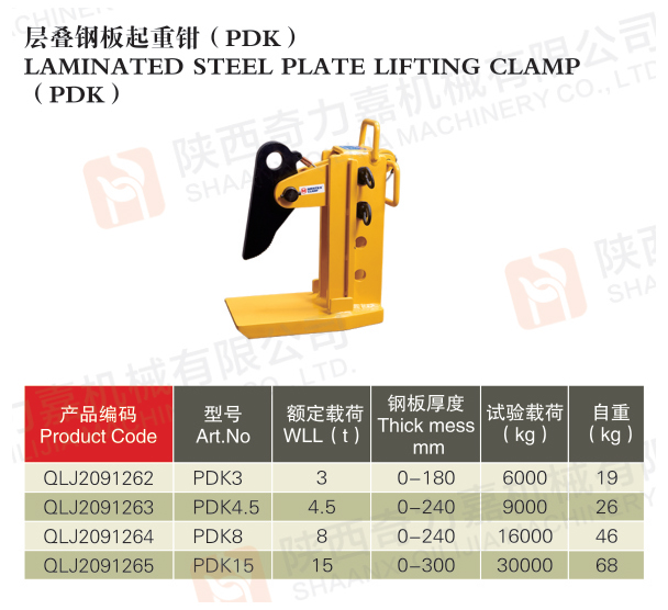 層疊鋼板起重鉗（PDK）?LAMINATED STEEL PLATE LIFTING CLAMP.jpg